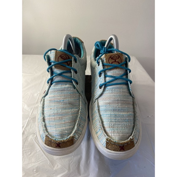 Women's Twisted X Hooey Loper, Moc Toe Multicolor- Size‎ 8 1/2M-Very Nice - Picture 1 of 14